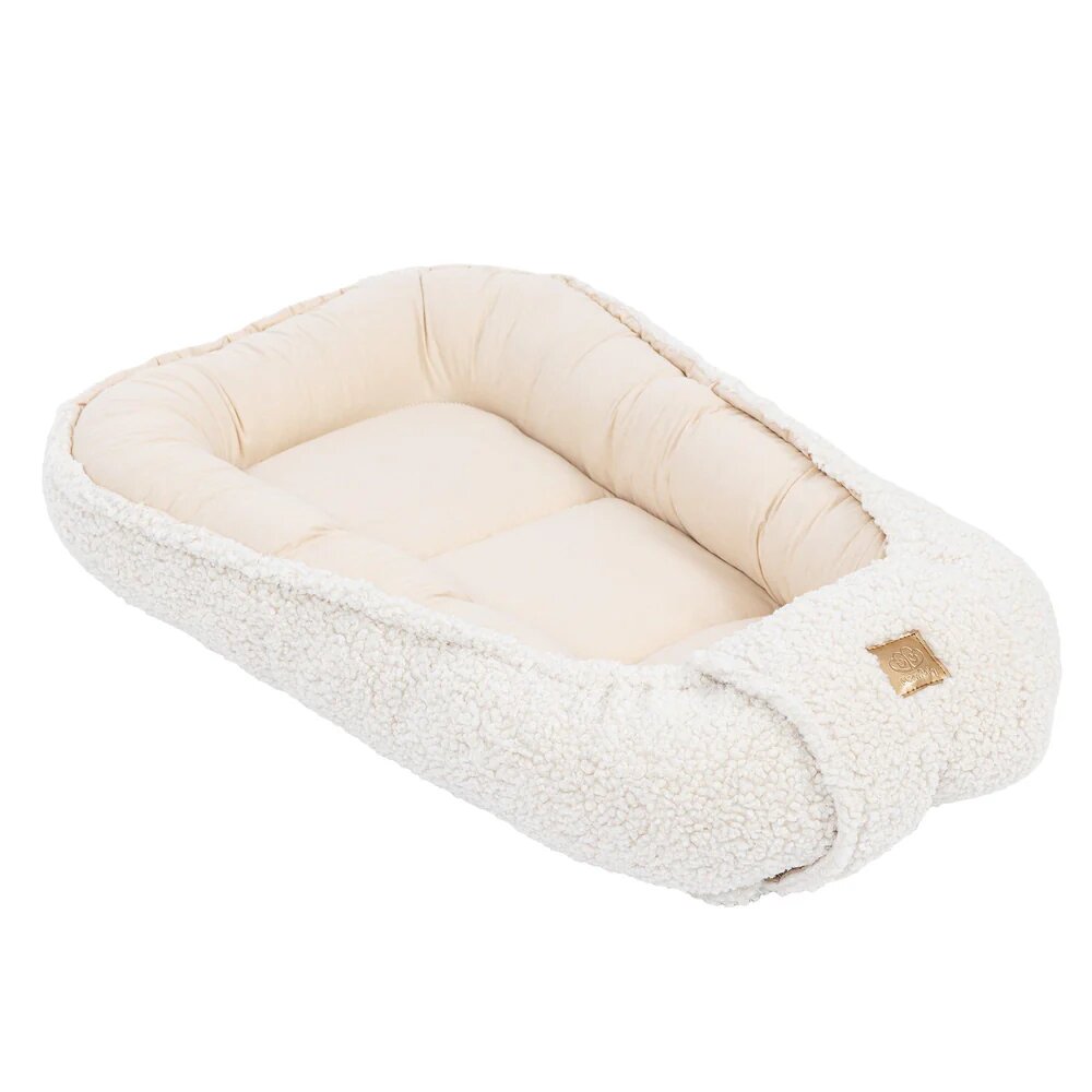 MeowBaby® Babynest pentru bebelusi MeowBaby bearly cream