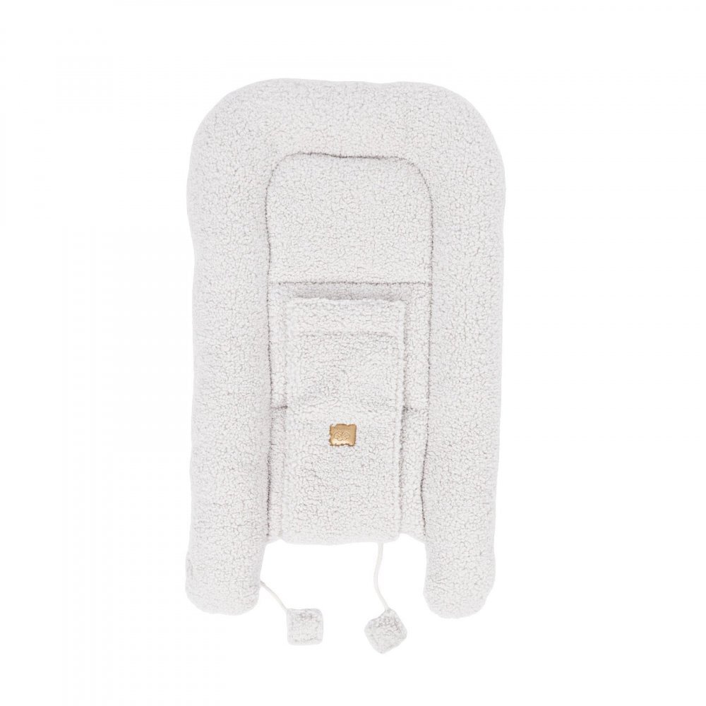 MeowBaby® Babynest pentru bebelusi MeowBaby bearly white
