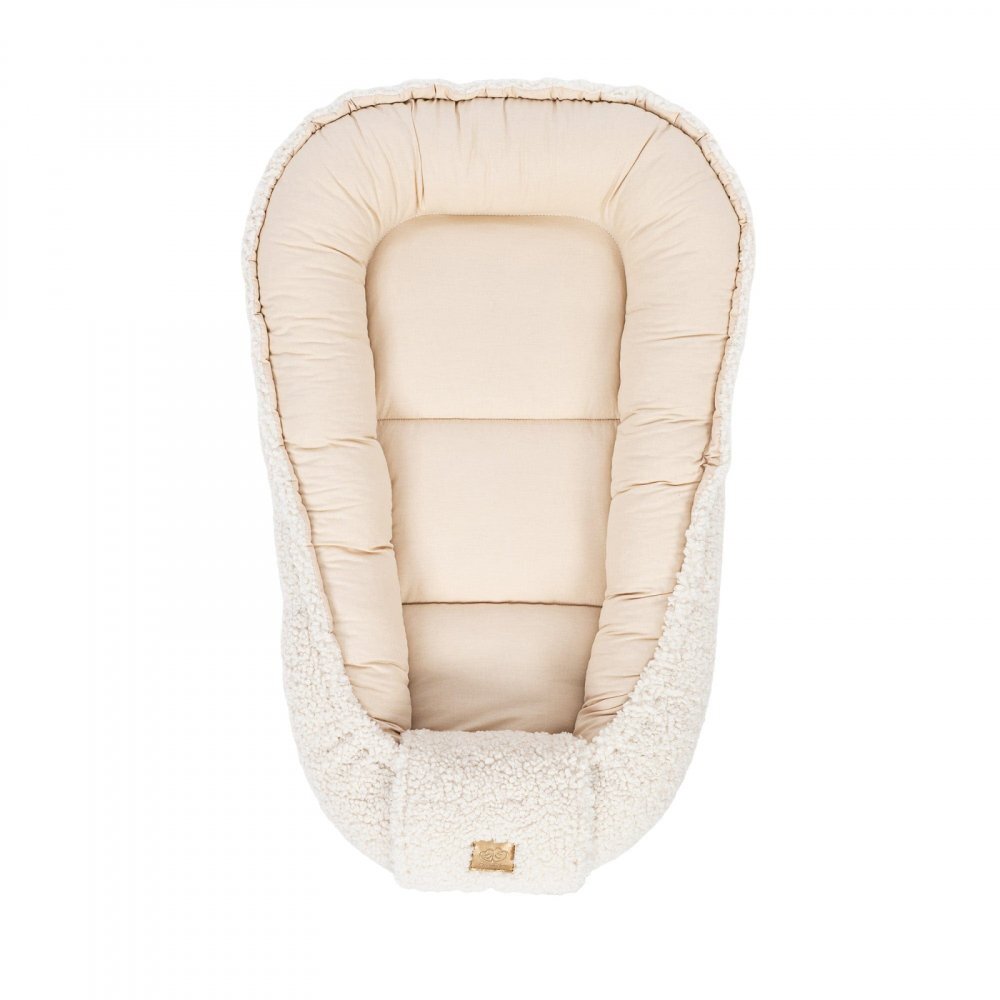 MeowBaby® Babynest pentru bebelusi MeowBaby bearly white