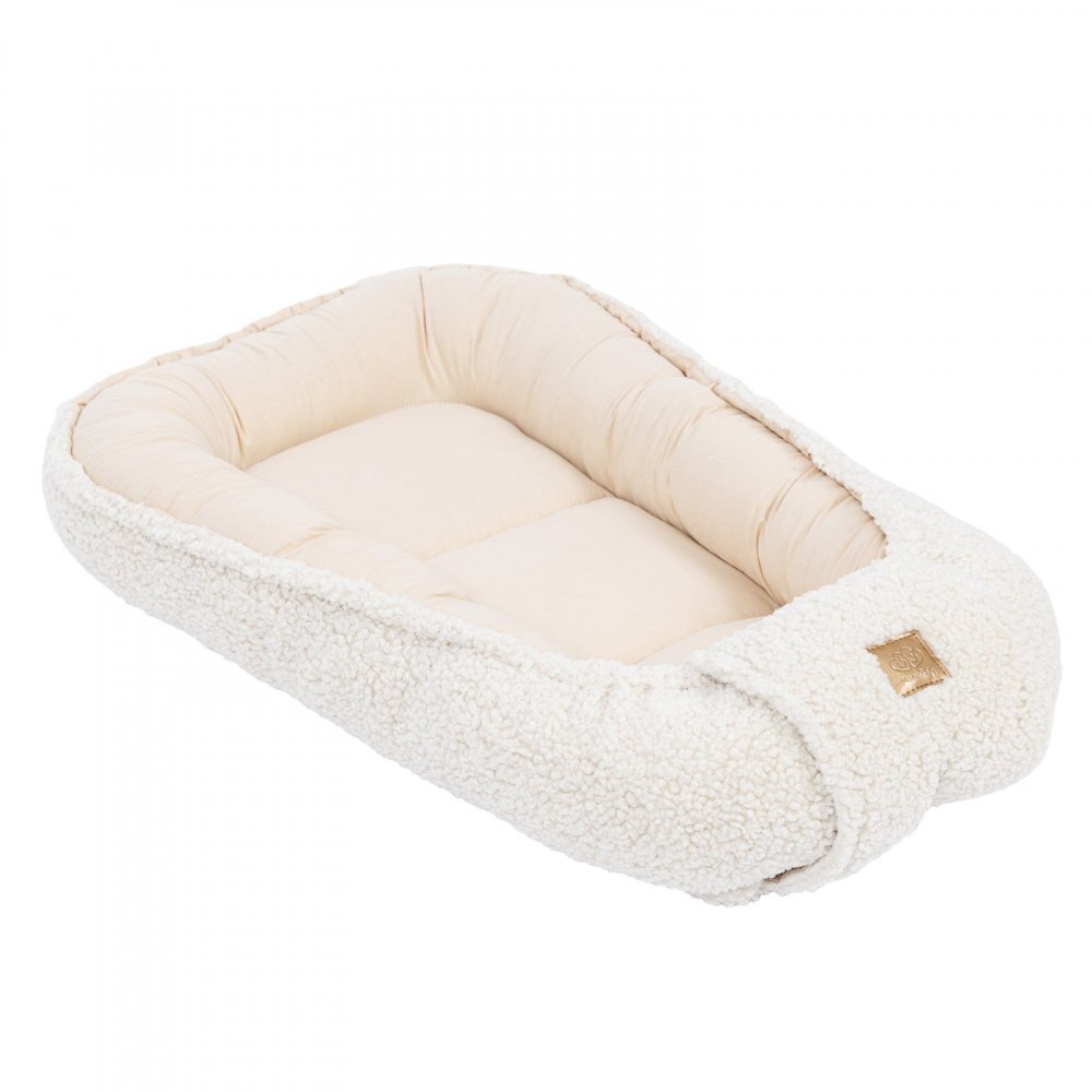 MeowBaby® Babynest pentru bebelusi MeowBaby bearly white