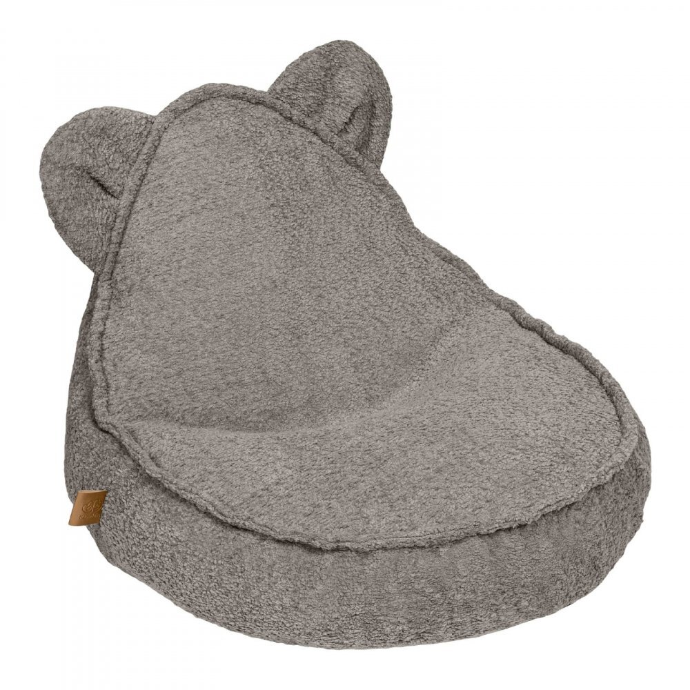 MeowBaby® Fotoliu tip puf pentru copii MeowBaby Teddy sako bag maro deschis