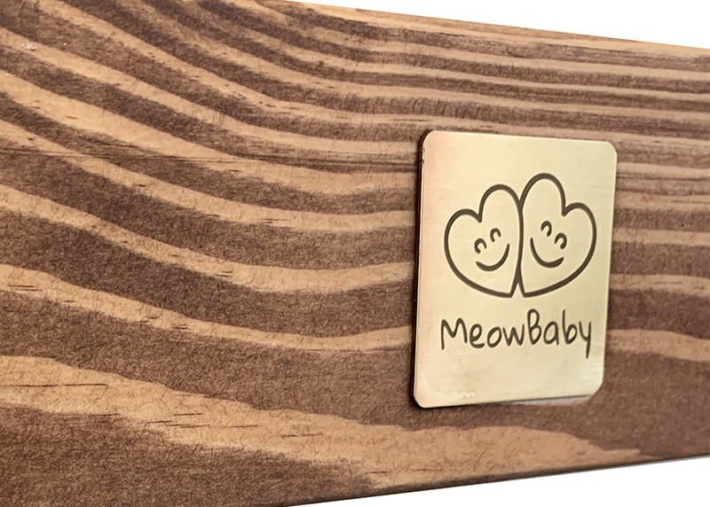 MeowBaby® Inaltator multifunctional ajutor de bucatarie MeowBaby lemn maro inchis