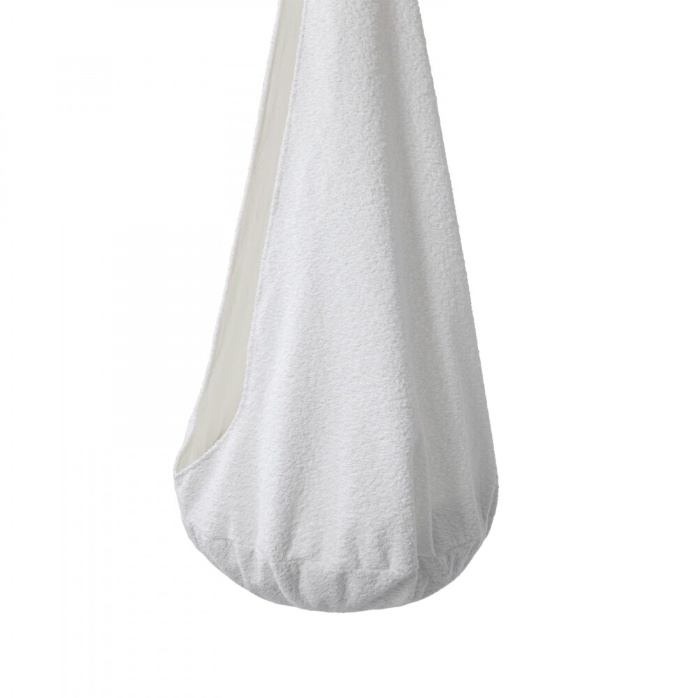 MeowBaby® Leagan tip cocon pentru copii MeowBaby boucle white