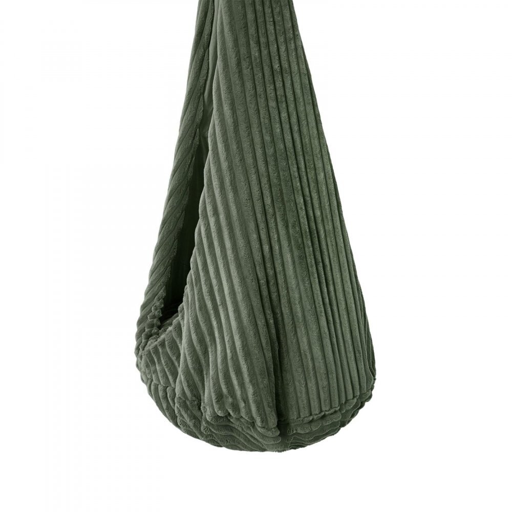 MeowBaby® Leagan tip cocon pentru copii MeowBaby churros olive sage green