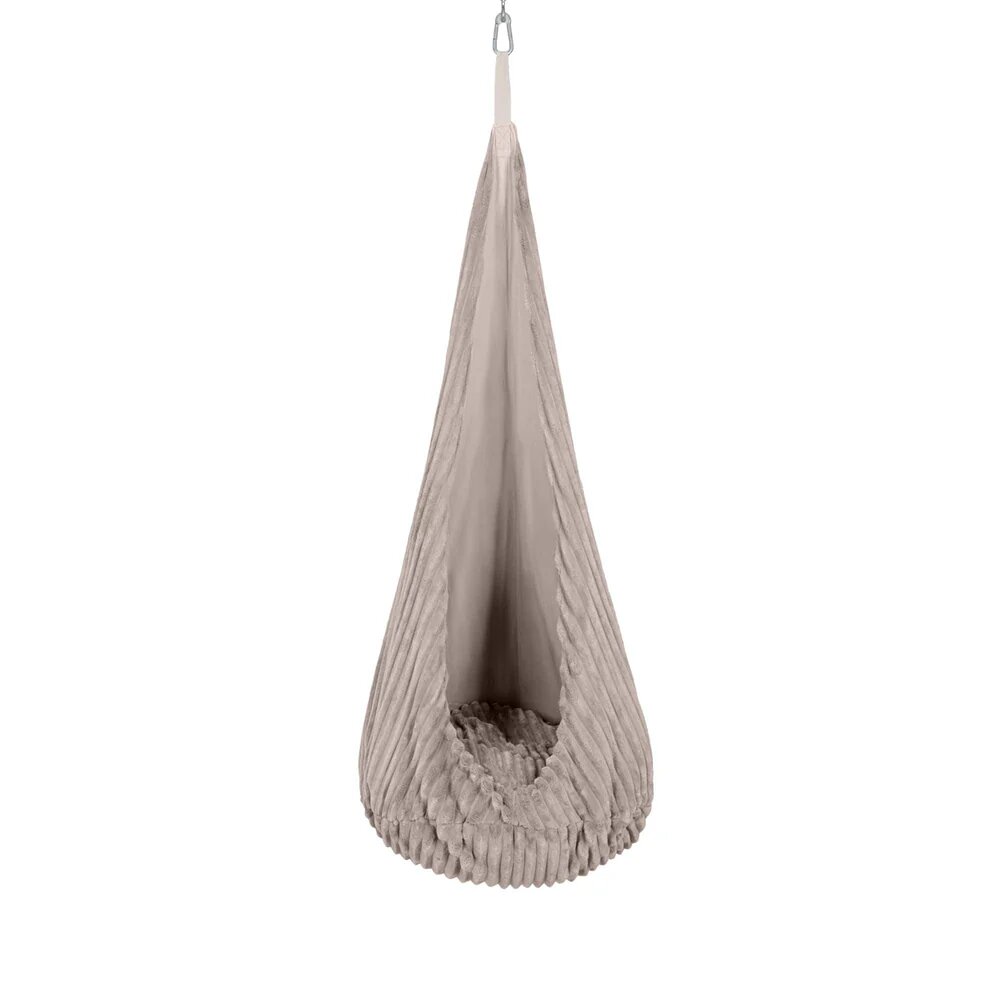 MeowBaby® Leagan tip cocon pentru copii MeowBaby churros pebble beige