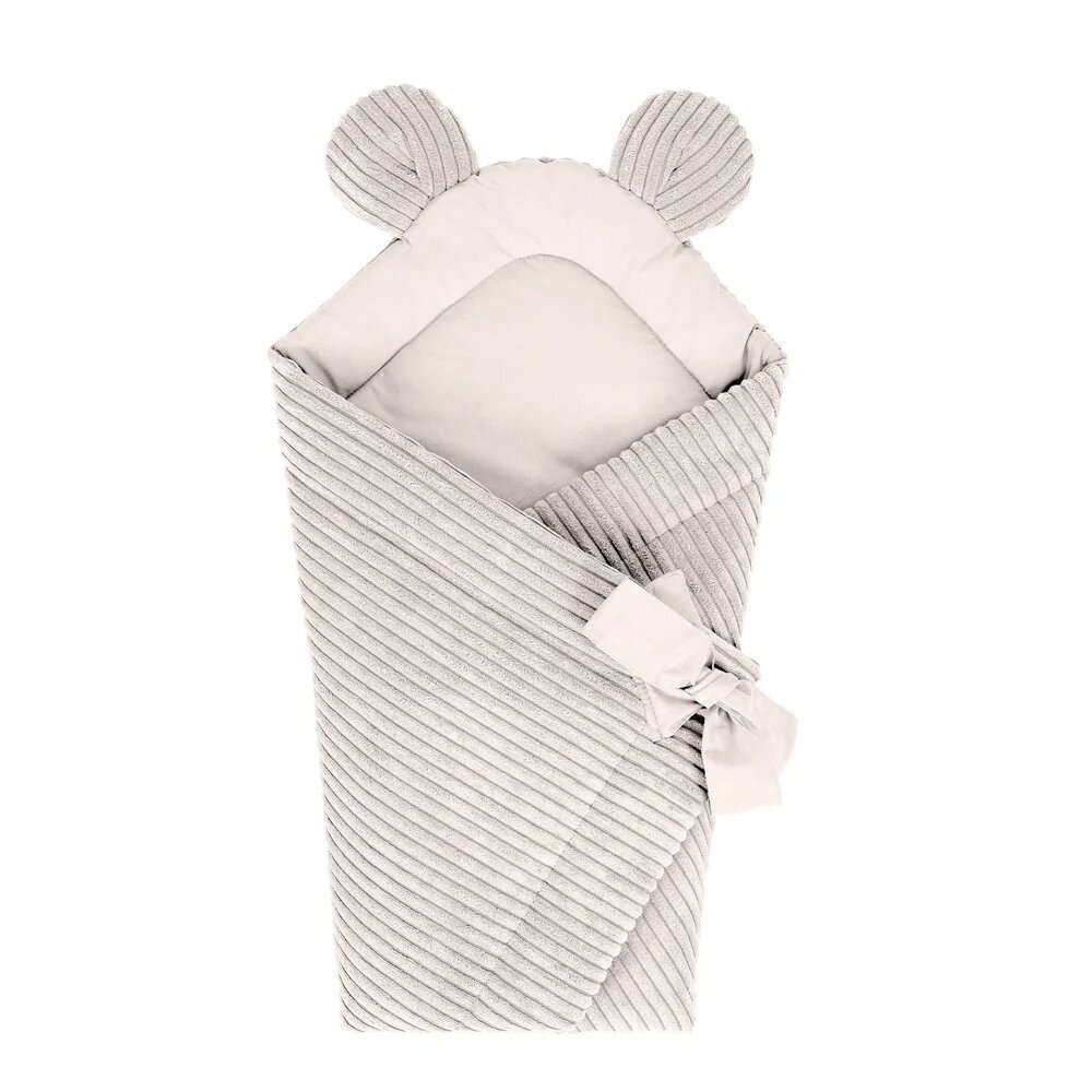 MeowBaby® Paturica de infasat pentru bebelusi MeowBaby aesthetic ecru