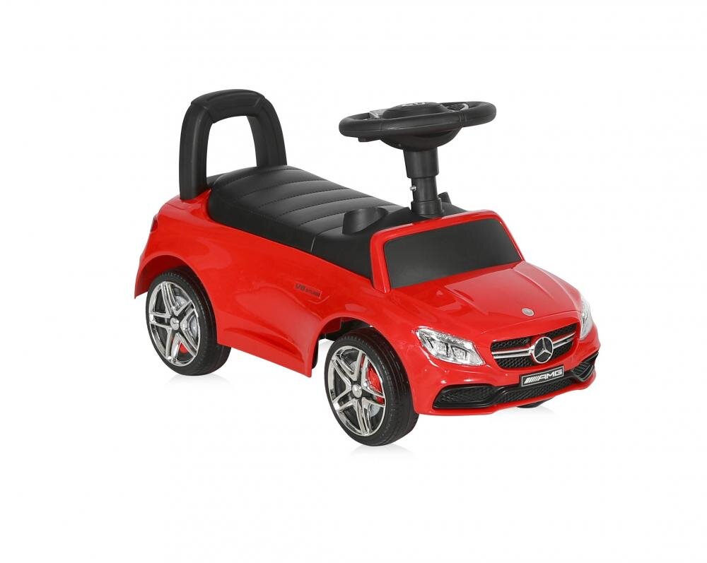 MERCEDES-BENZ Masinuta copii fara pedale Mercedes Coupe Red cu muzica si sunete spatiu pentru depozitarea jucariilor spatar inalt protectie impotriva rasturnarii inaltime de la sol la sezut 24 cm