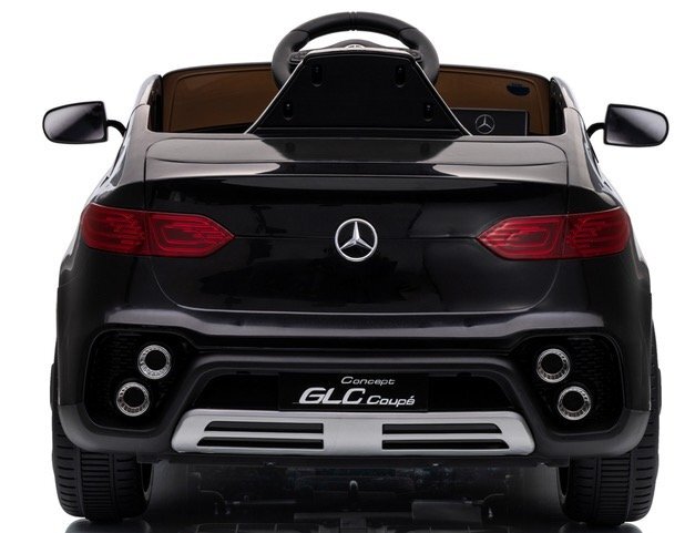 MERCEDES-BENZ Masinuta electrica pentru copii Mercedes AMG GLC Coupe Negru cu telecomanda 4x4 roti EVA varsta 1-4.5 ani 105x67x46 cm putere 180W