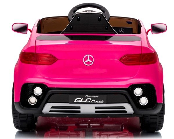 MERCEDES-BENZ Masinuta electrica pentru copii Mercedes AMG GLC Coupe Roz cu telecomanda 4x4 roti EVA varsta 1-4.5 ani 105x67x46 cm putere 180W