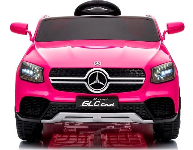 MERCEDES-BENZ Masinuta electrica pentru copii Mercedes AMG GLC Coupe Roz cu telecomanda 4x4 roti EVA varsta 1-4.5 ani 105x67x46 cm putere 180W