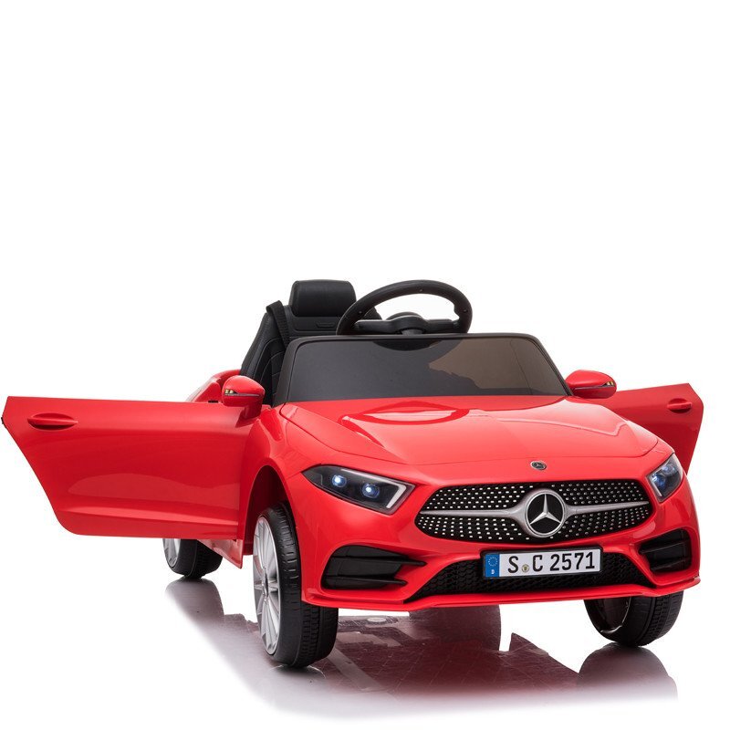 MERCEDES-BENZ Masinuta electrica pentru copii Mercedes CLS350 Red 12V cu telecomanda roti EVA suspensii deschidere usi si lumini