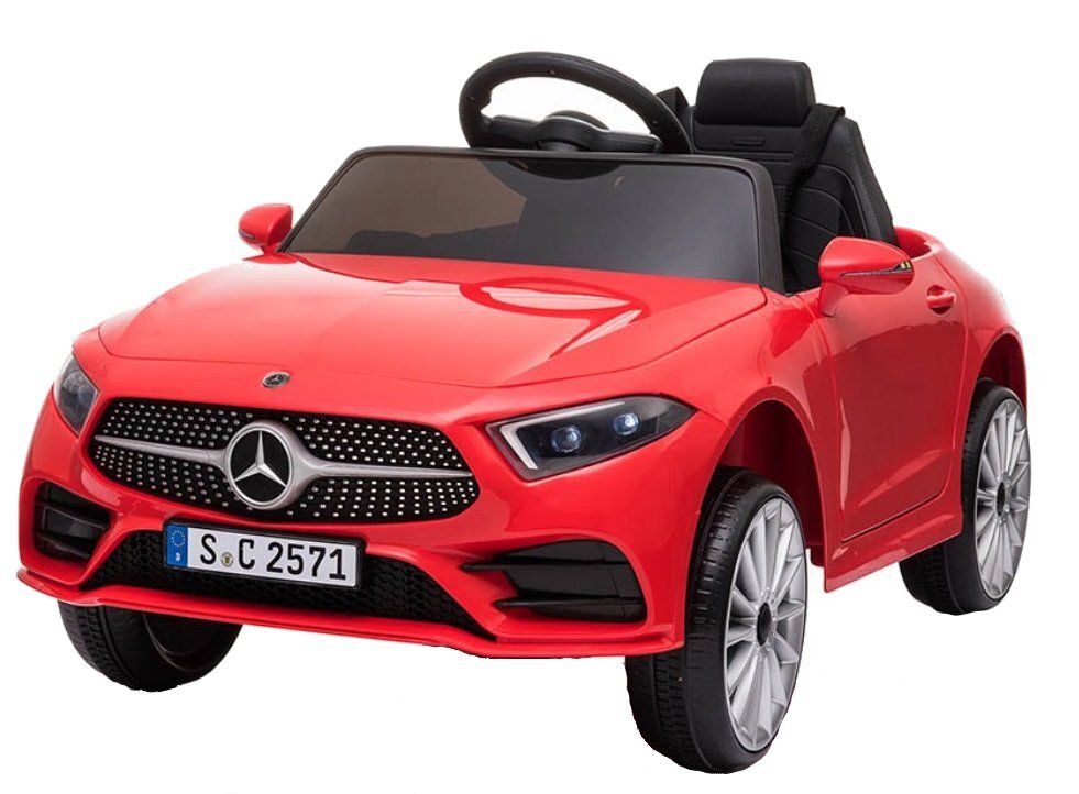MERCEDES-BENZ Masinuta electrica pentru copii Mercedes CLS350 Red 12V cu telecomanda roti EVA suspensii deschidere usi si lumini