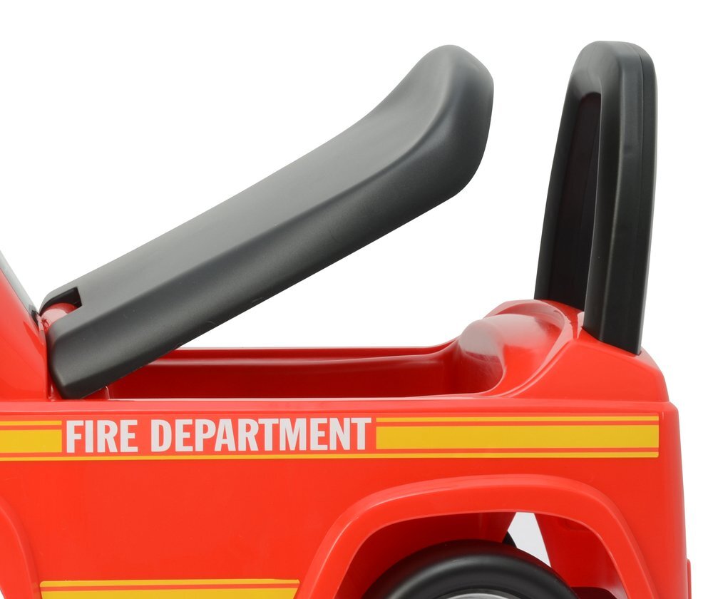 MERCEDES-BENZ Masinuta pentru copii fara pedale Mercedes Fire Departament spatiu de depozitare volan cu sunete lumini protectie antirasturnare