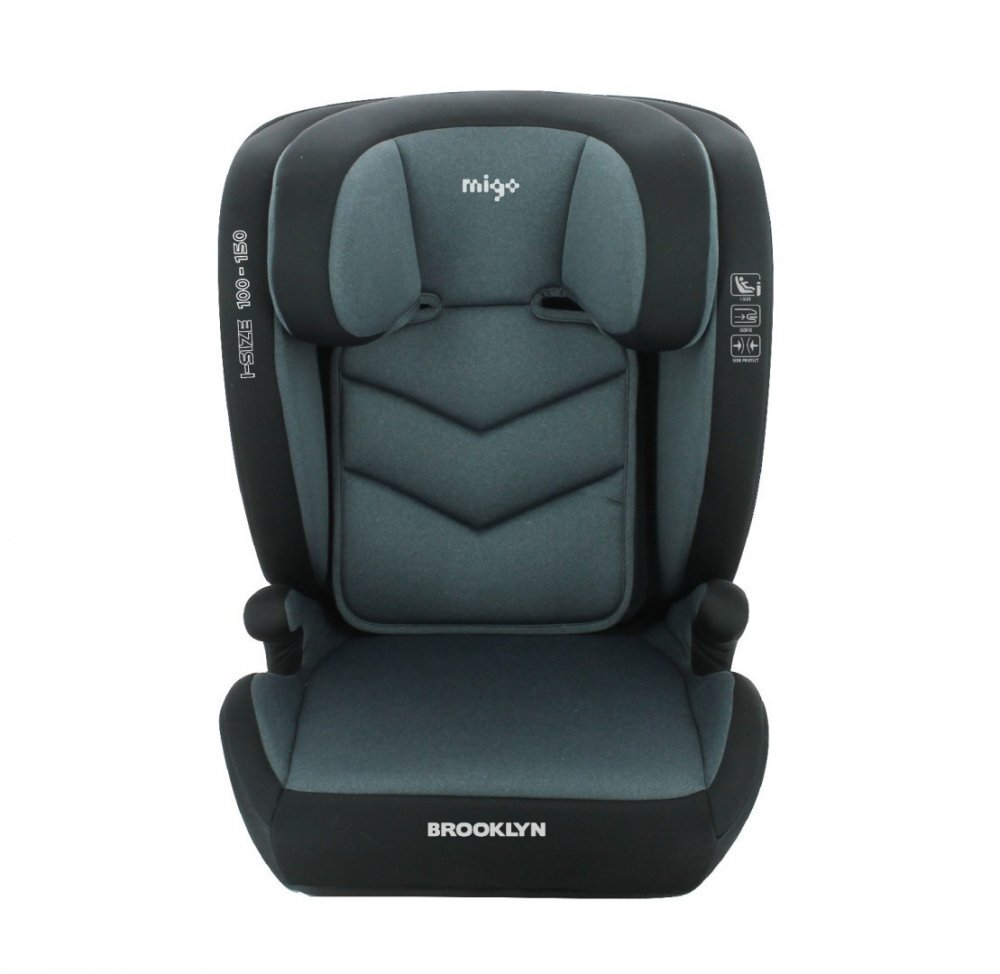 MIGO Scaun auto Brooklyn 100-150 cm grey i-Size