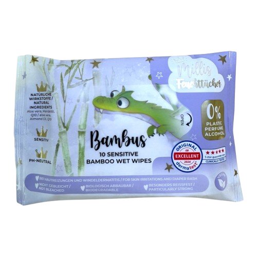 Millis Servetele umede din bambus Magic 10 bucati