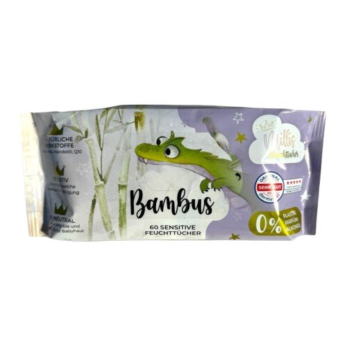 Millis Servetele umede din bambus Magic 60 bucati
