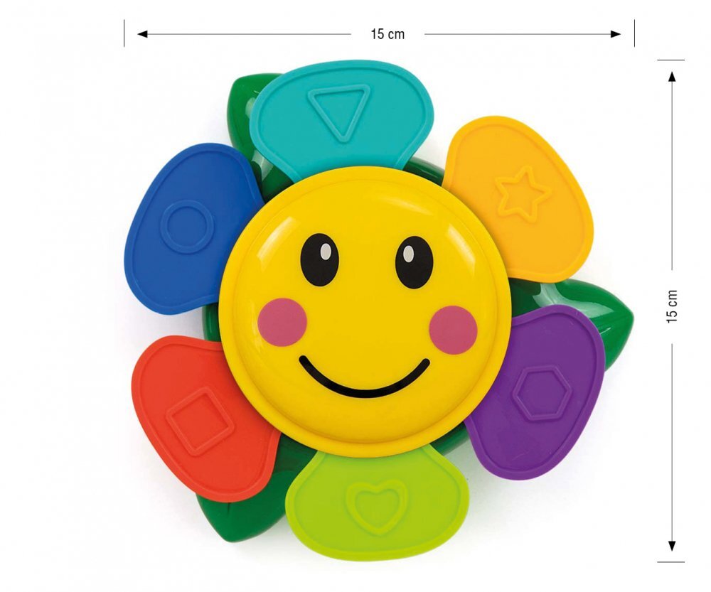 Milly Mally Jucarie de baie cu 6 cupe colorate Stacking Flower