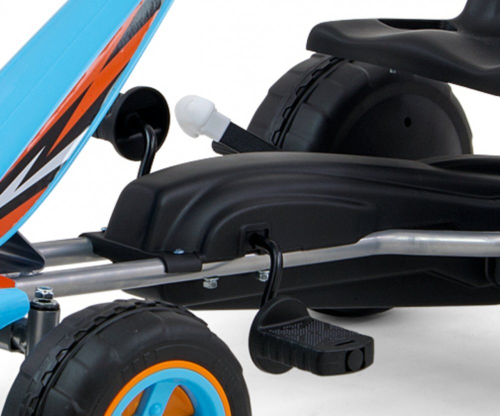 Milly Mally Kart cu pedale robust +3 ani Viper blue