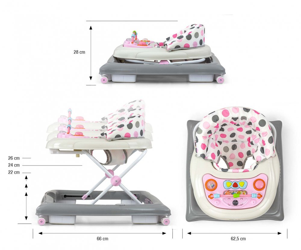 Milly Mally Premergator pentru copii Patrol Pastel Dots