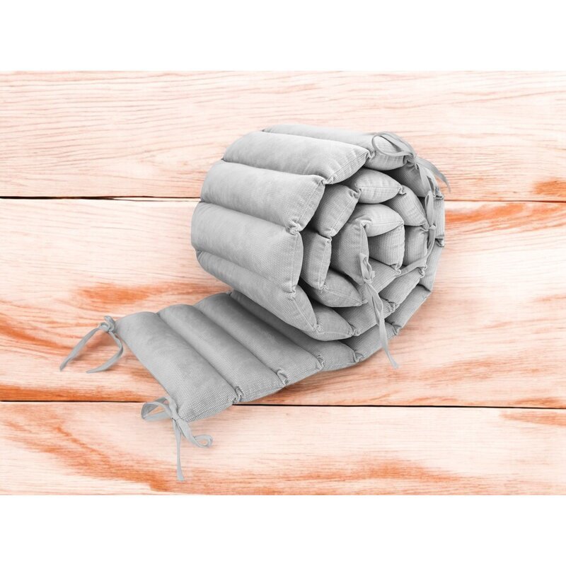 MimiNu Aparatoare pentru patut tip panou 180 cm Grey