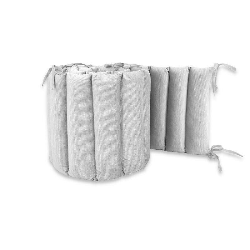 MimiNu Aparatoare pentru patut tip panou 180 cm Grey