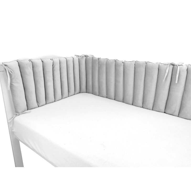 MimiNu Aparatoare pentru patut tip panou 180 cm Grey