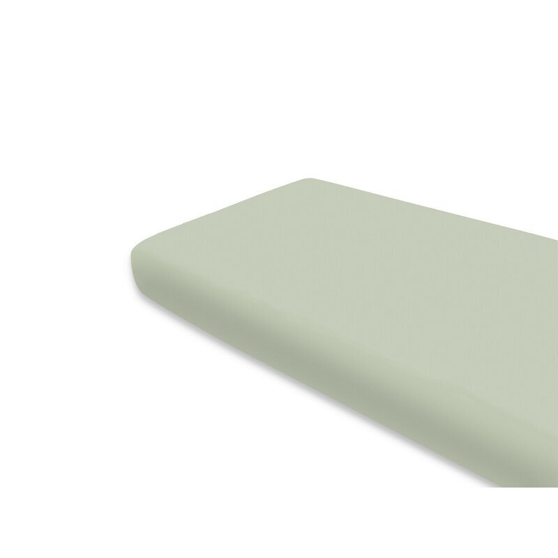 MimiNu Cearceaf cu elastic jerse 160x80 cm olive