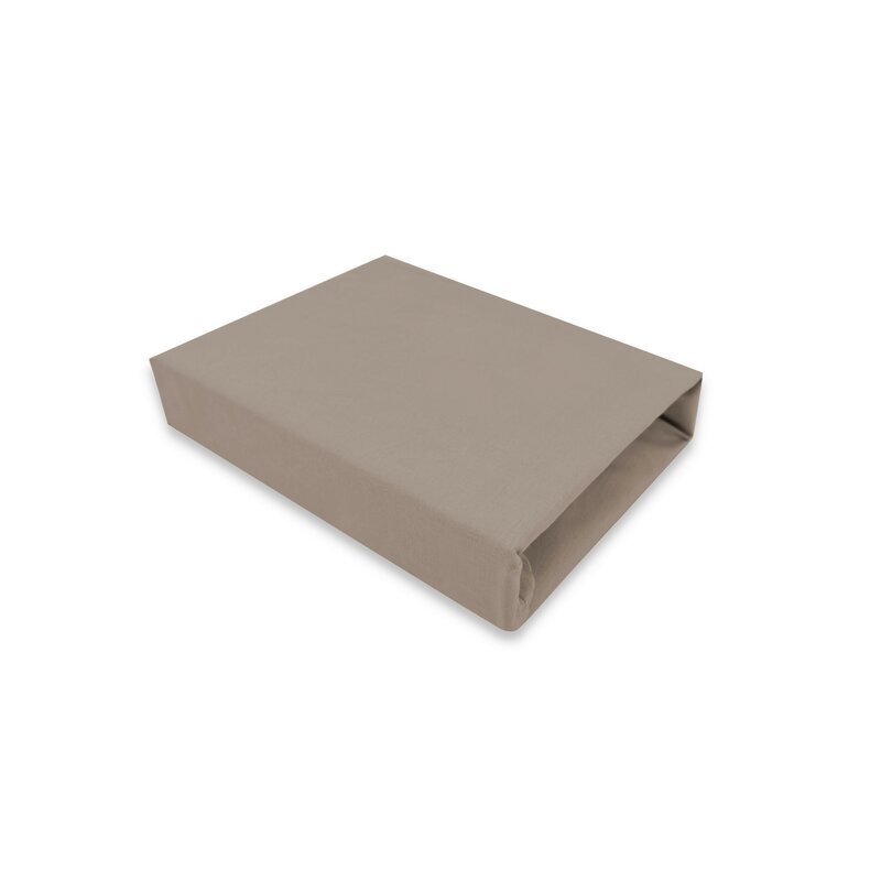 MimiNu Cearceaf cu elastic pentru landou carucior si cosulet 80x35 cm din bumbac Colectia Royal Mocha