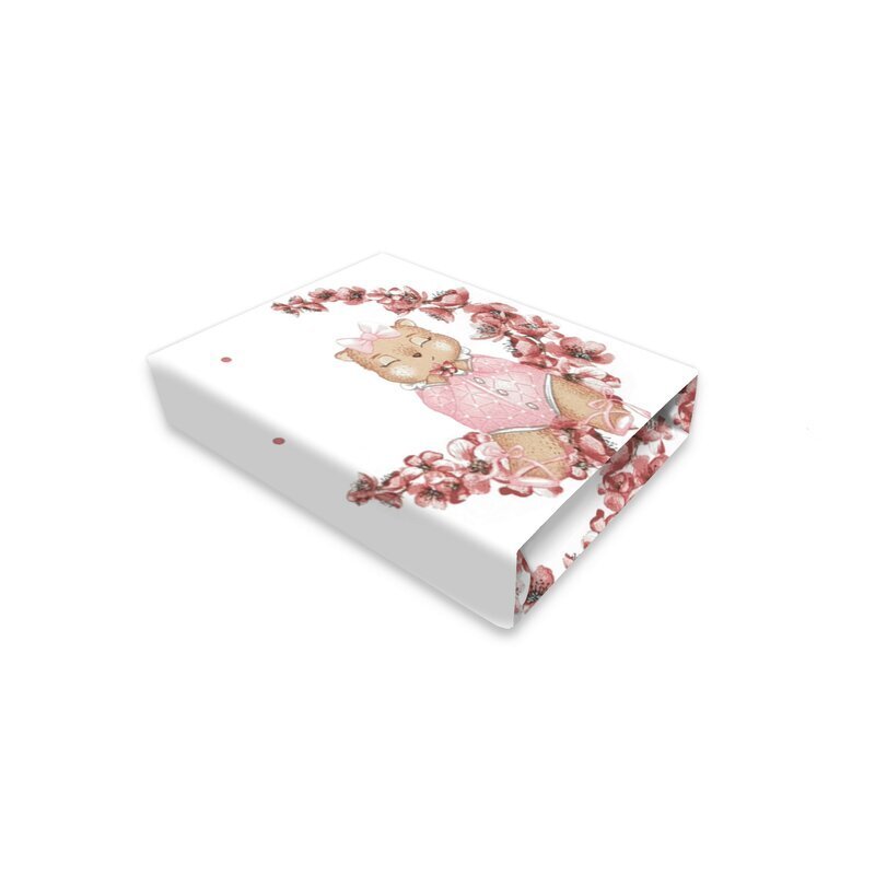 MimiNu Cearceaf cu elastic pentru patut 120x60 cm din bumbac Design Betty