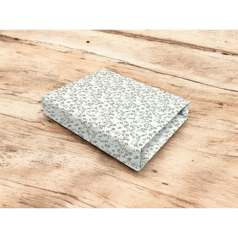 MimiNu Cearceaf cu elastic Premium pentru patut 120x60 cm Meadow
