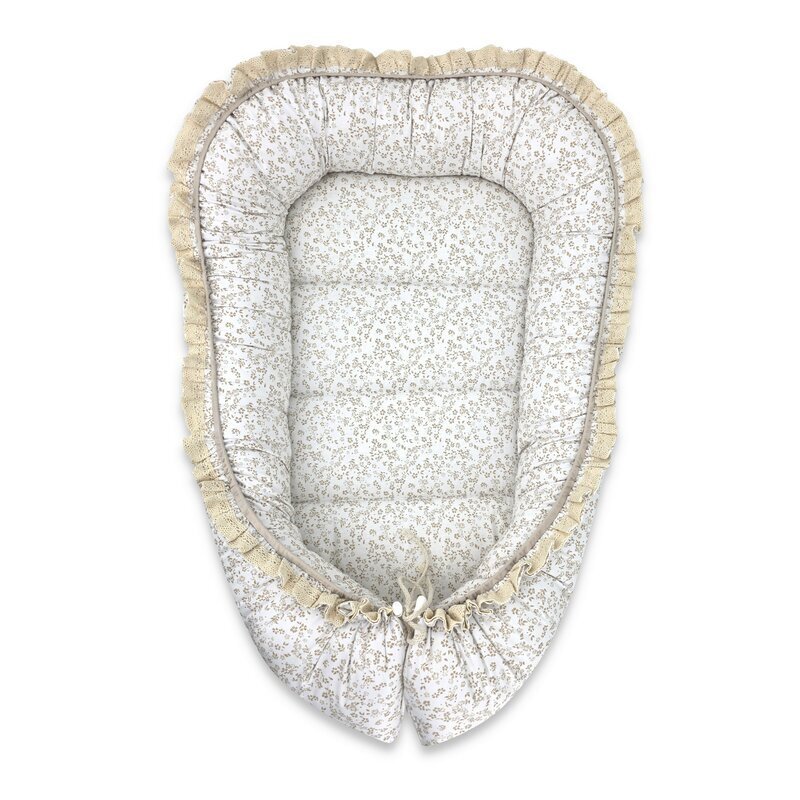 MimiNu Cosulet pentru bebelusi Premium Baby Nest 55x75 cm Meadow
