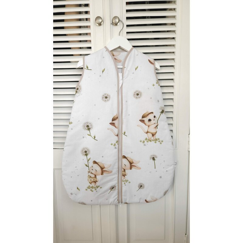 MimiNu Sac de dormit Cats din bumbac 70 cm 2.5 Tog
