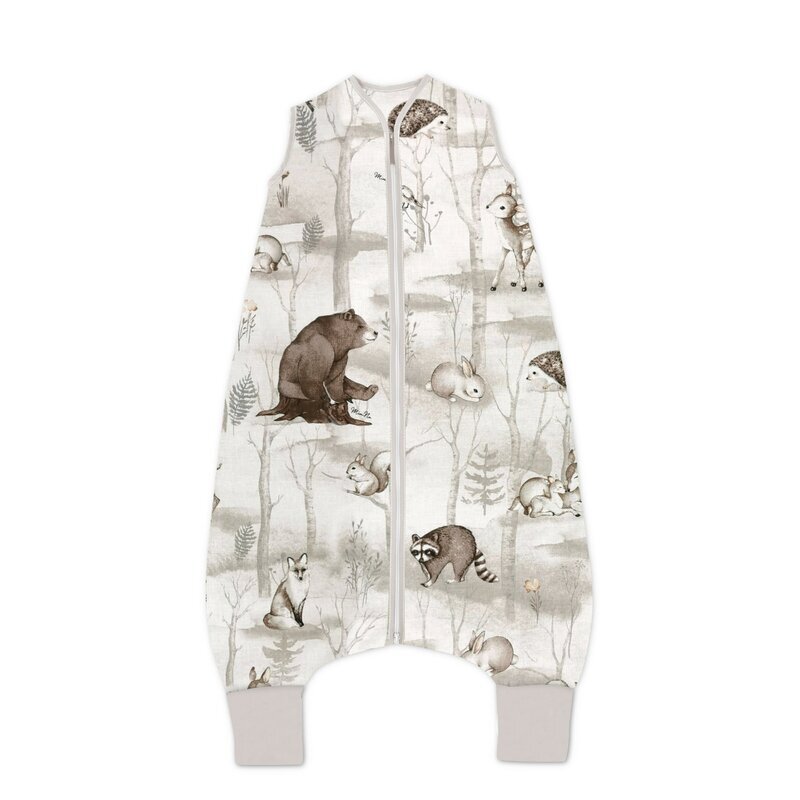 MimiNu Sac de dormit cu picioruse 103 cm Design Design Woodland 2.5 Tog