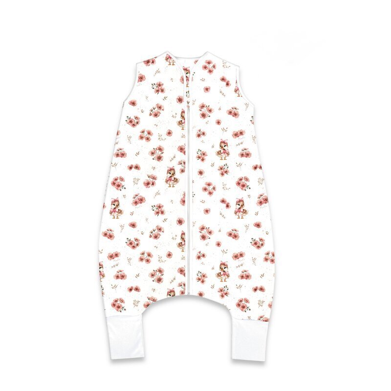MimiNu Sac de dormit de iarna 87 cm din bumbac 2.5 Tog Ducklings Powdery Pink