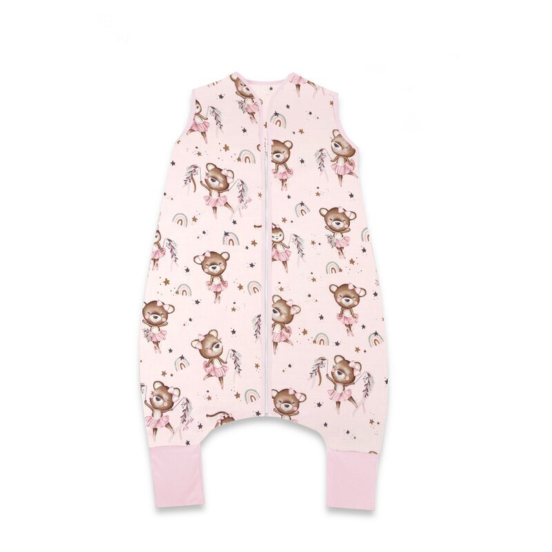 MimiNu Sac de dormit de iarna 87 cm din bumbac 2.5 Tog Little Ballerina Pink