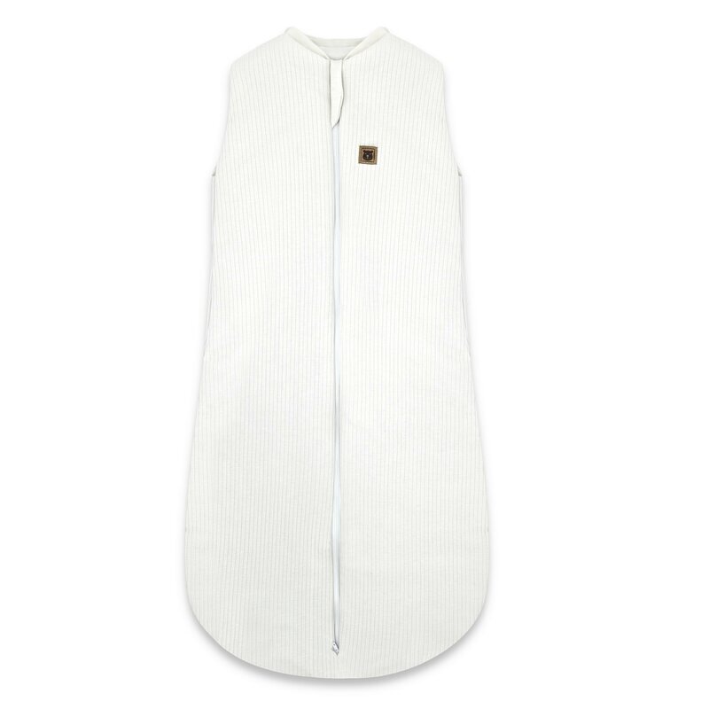 MimiNu Sac de dormit Premium din bumbac 3-12 luni 2.5 tog Soft Ecru