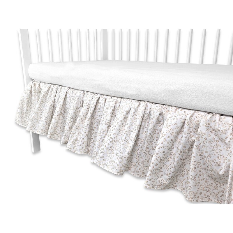 MimiNu Volanas pentru saltea de patut Premium Meadow 120x60 cm