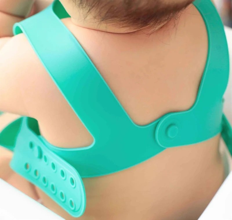 Minikoioi Baveta Flexi Bib 100 premium silicone aqua green