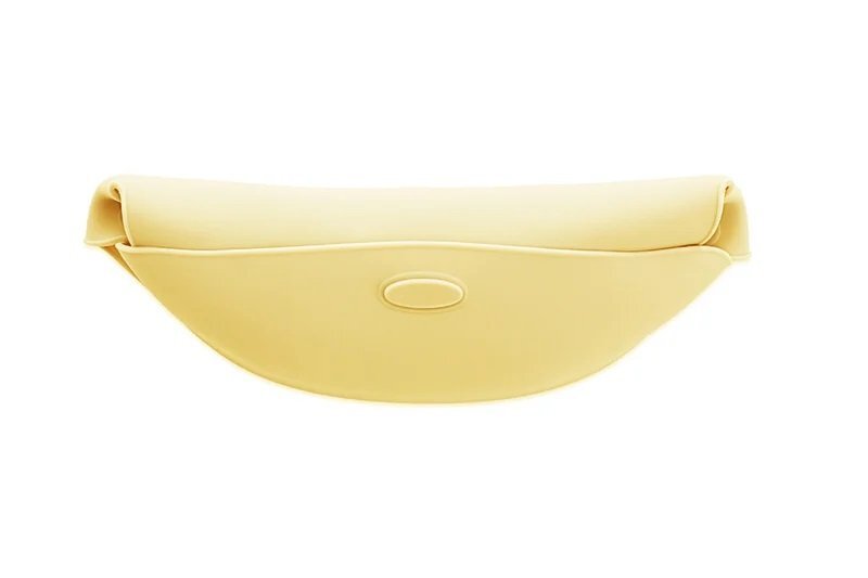 Minikoioi Baveta Flexi Bib 100 premium silicone mellow yellow