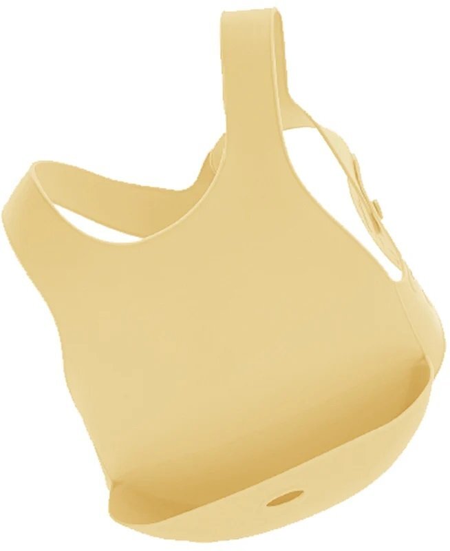 Minikoioi Baveta Flexi Bib 100 premium silicone mellow yellow