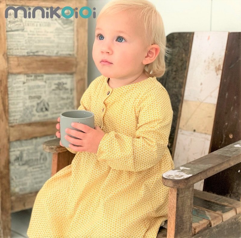 Minikoioi Pahar 100 premium silicone mini cup deep blue