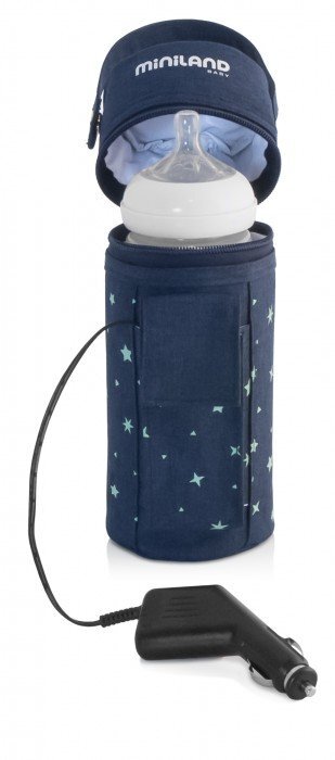 MINILAND Geanta termica Warmy travel Denim