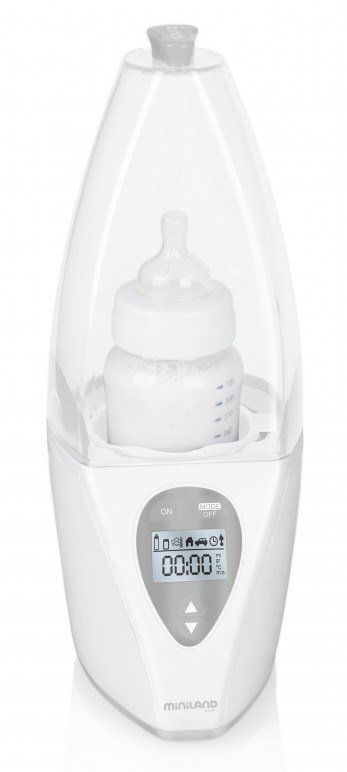 MINILAND Incalzitor si sterilizator casa si auto Warmy Advanced Silver