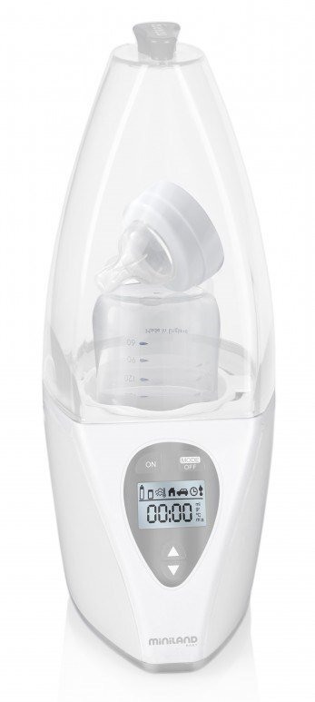 MINILAND Incalzitor si sterilizator casa si auto Warmy Advanced Silver