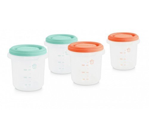 MINILAND Set 4 recipiente 250 ml Mediteranean
