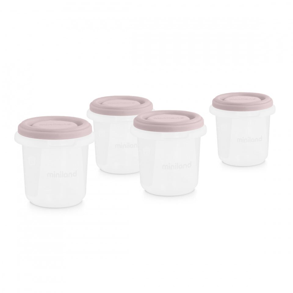 MINILAND Set 4 recipiente gradate Terra Blush 200 ml