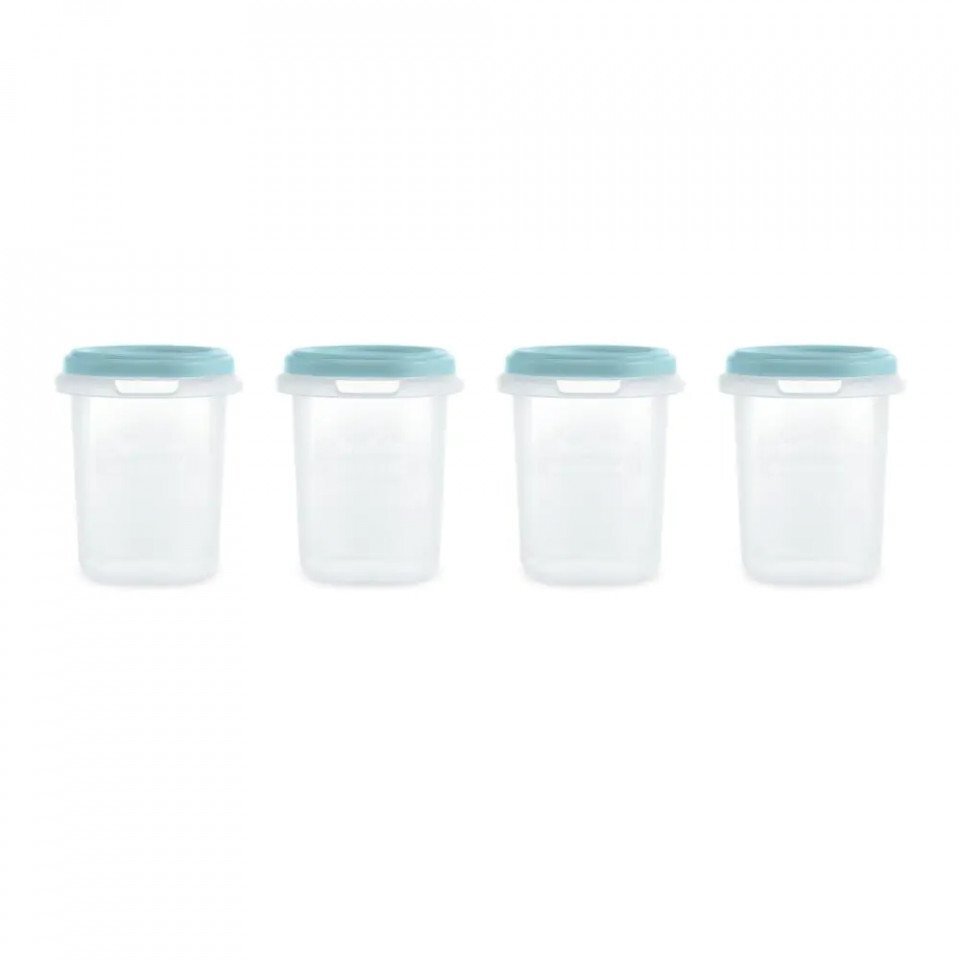 MINILAND Set 4 recipiente gradate Terra Ocean 250 ml