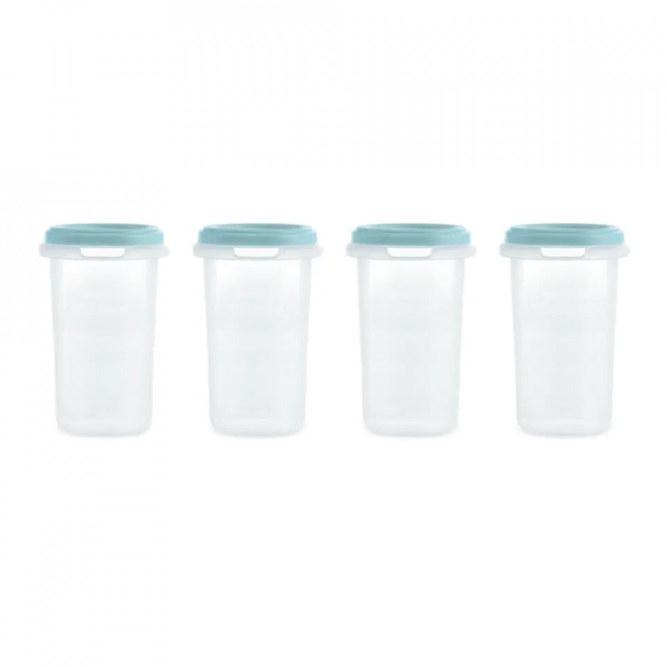 MINILAND Set 4 recipiente Terra Ocean 330 ml
