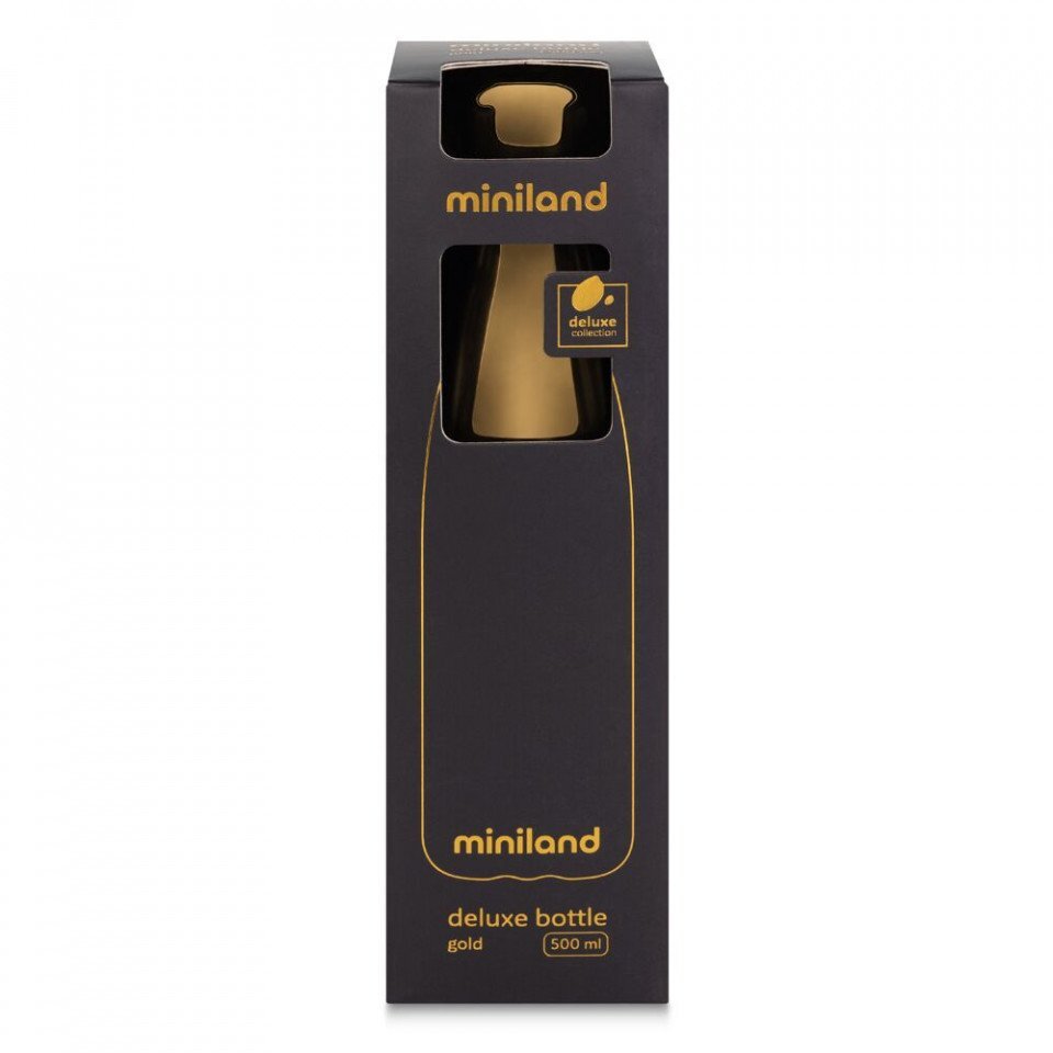 MINILAND Sticla termos lichide Deluxe Gold 500 ml