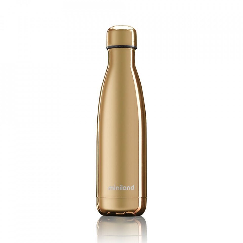 MINILAND Sticla termos lichide Deluxe Gold 500 ml